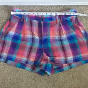 NWOT SO plaid shorts size large
